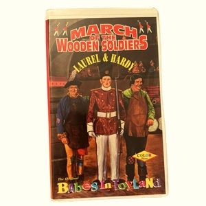 Retro/Vintage VHS “March Of The Wooden Soldiers” Video Cassette To Use With VCR.